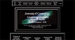 Desktop Screenshot of journalofcosmology.com